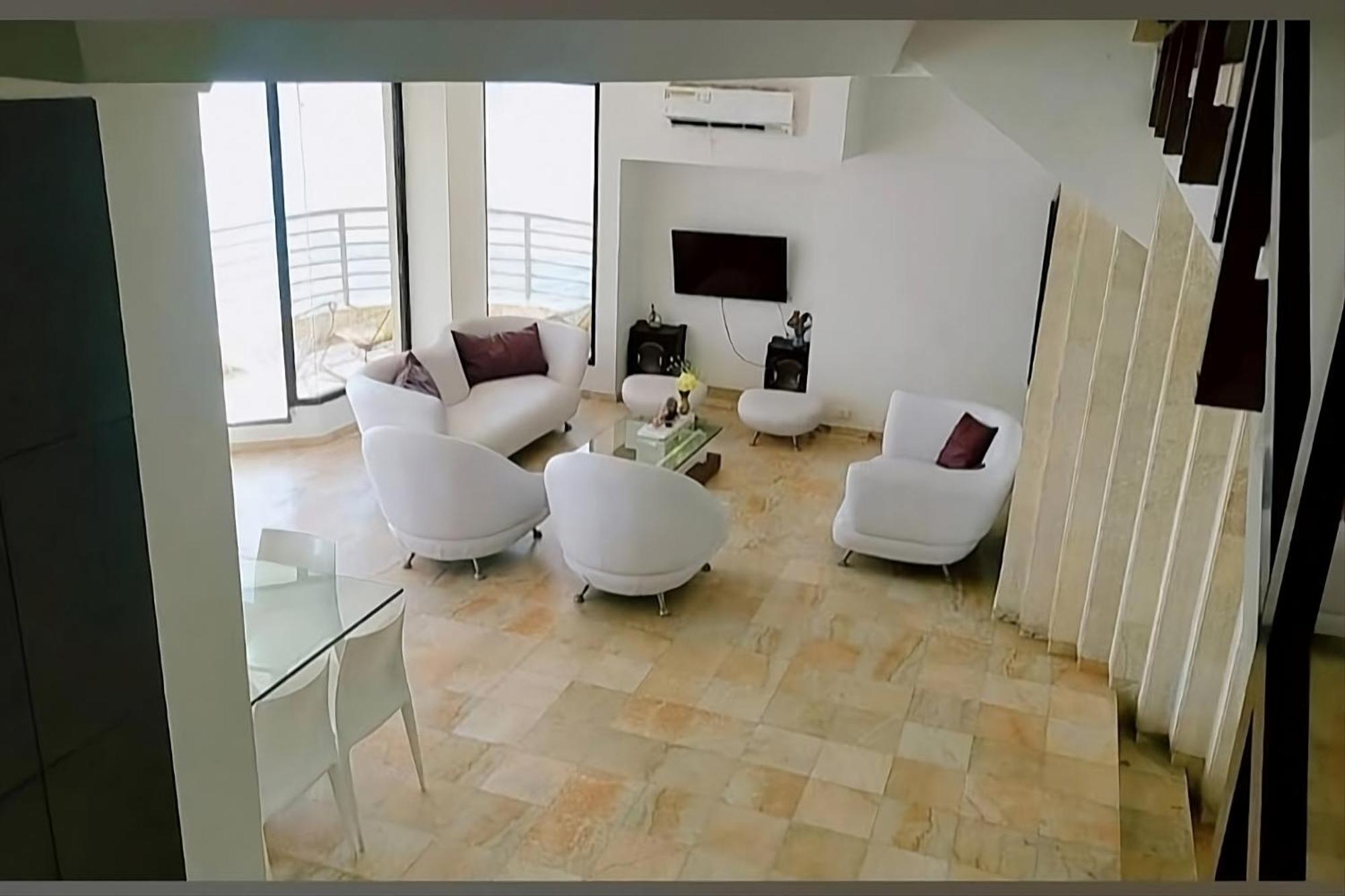 Lodging Apartamento Penthouse Con Piscina Apartment Cartagena Exterior foto